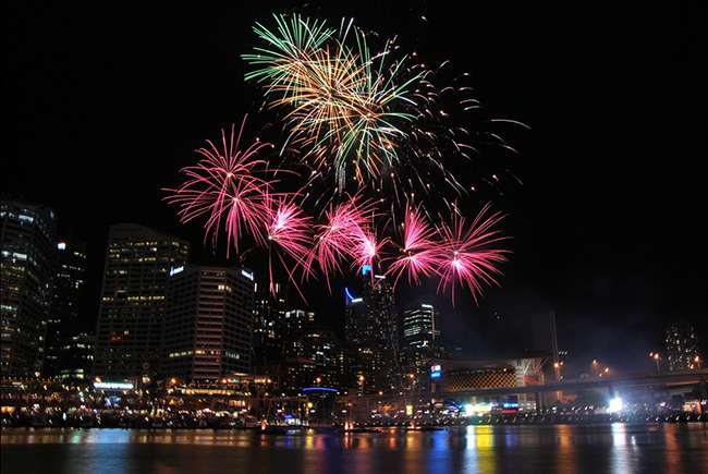 Consejos para fotografiar fuegos artificiales