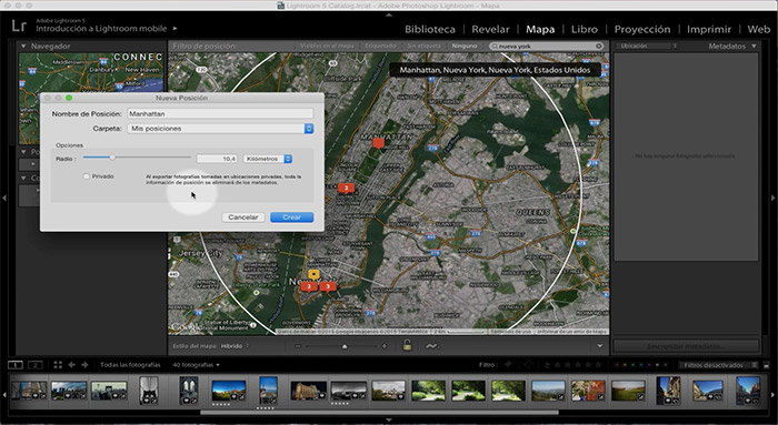 Curso de Adobe Lightroom 5 – Capítulo 53: El módulo mapa