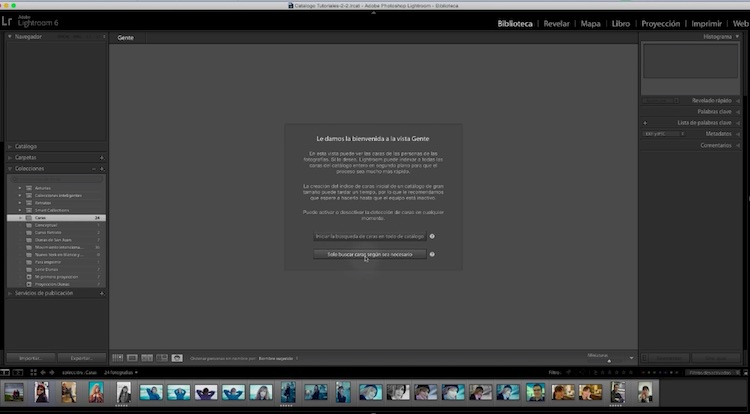 Curso de Adobe Lightroom 5 y 6 – Capítulo 65: Novedades de Lightroom 6 el modo personas y detección de caras