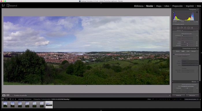 Curso de Adobe Lightroom 5 y 6 – Capítulo 67: Novedades de Lightroom 6 Fotografías Panorámicas