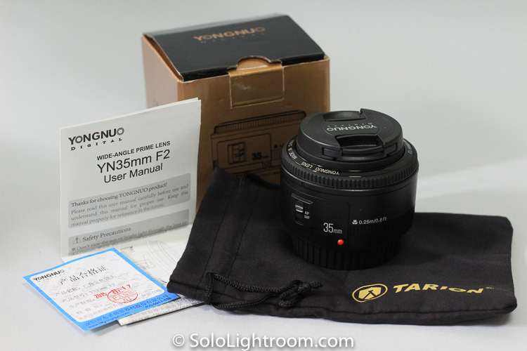 Prueba de la focal fija Yongnuo 35mm f/2