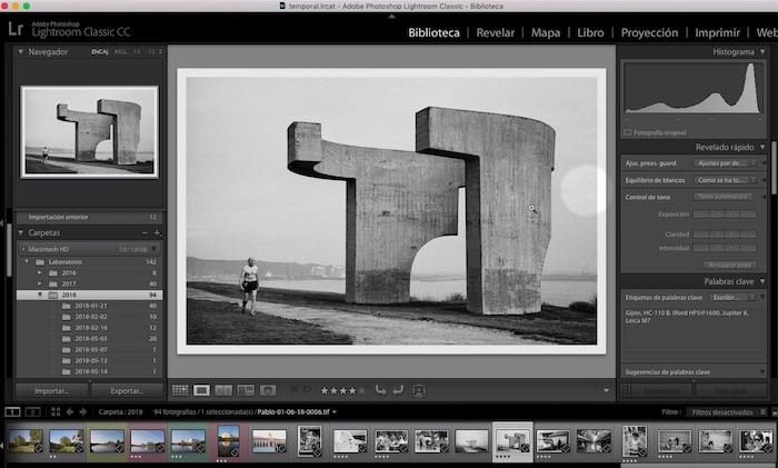 Colecciones en Lightroom