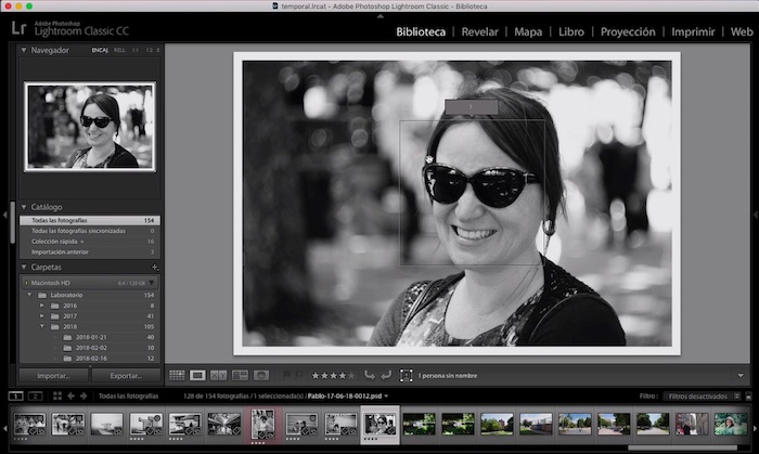Curso de Lightroom Classic – Capítulo 20: Módulo biblioteca, el modo «Gente» y el reconocimiento facial