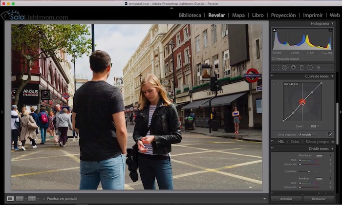 Curso de Lightroom Classic – Capítulo 27: Módulo revelado: La Curva de Tonos (I)