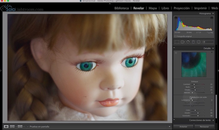 Curso de Lightroom Classic – Capítulo 31: Módulo revelado: Reducir ruido